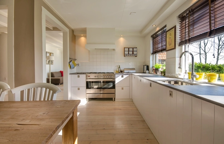 Stylish modern kitchen interior